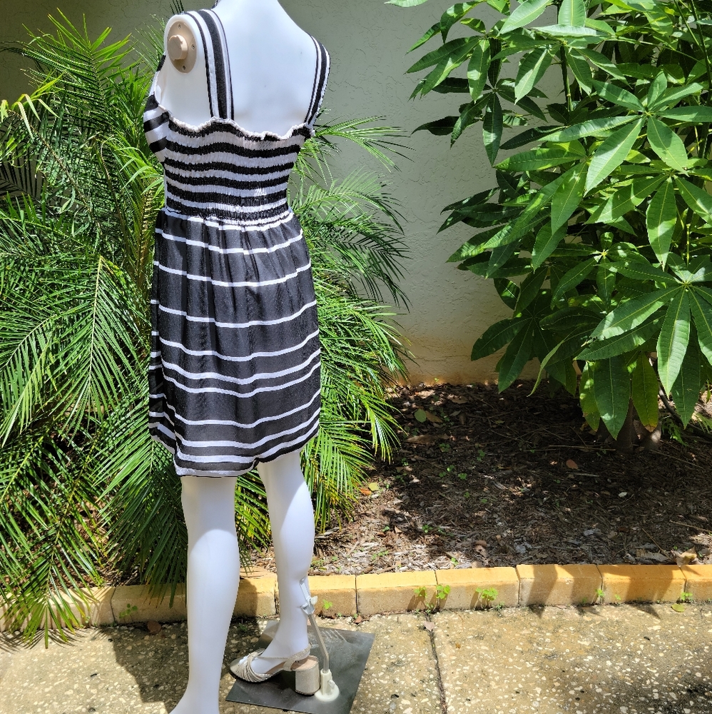 Dots Cocktail Casual Party Dress Size Small - Picture 6 of 8